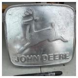 John Deere Metal Plaque