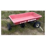 Red Easy Rider Garden Cart