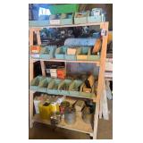 Wood Shelving Unit