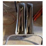 Metal Sawhorses & Saw