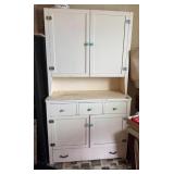 White Wooden Hutch