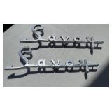 Plymouth Savoy Emblems