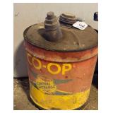 Farmers Union Co-Op Oil Can