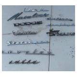 Vintage Auto Emblems