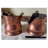 Copper Coal Scuttles