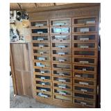Tall Haberdashery Cabinet