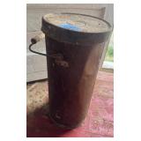 Rustic Metal Canister