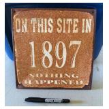 Metal Sign