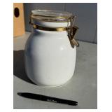 White Ceramic Jar