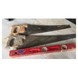 Handsaws & Level