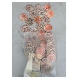 Wooden Nickel Tokens