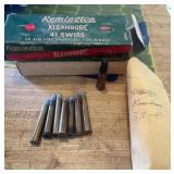 Remington .41 Swiss, .32-40