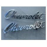 Chevrolet Script Emblems