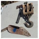 Pulley Block & Tools