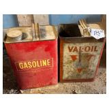 Vintage Gasoline &ï¿½Oil Cans