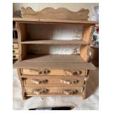 Wood Miniature Cabinet