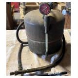 Early Acetylene Gas Tank