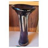 Amethyst Art Glass Vase