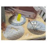 Stepping Stones & Copper Decor
