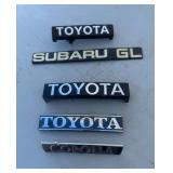 Automotive Emblems