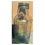 Embossed Glass Bottle