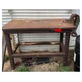 Vise & Steel Workbench