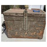 Metal/Wood ï¿½Storage Box,