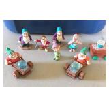 Toy smurfs