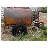 Steel Tank on Trailer,