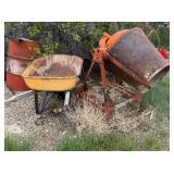 Vintage Concrete Mixer