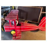 Wooden Biplane Model