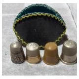 Sewing Thimble Collection