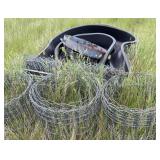 Garden Pond & Wire Fencing Lot
