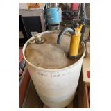 Plastic Drum With Hand Pump Dispenser