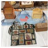 Recipe Boxes, Apron, & More