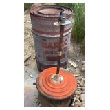 7133 Grease Pump and Barco Drum