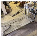 Thomas Keokuk Wood Platform Cart