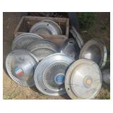 Vintage Hubcaps, Jeep, Packard, More