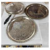 Silverplate Serving Trays