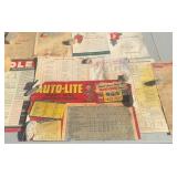 Automotive Charts & Ephemera