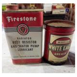 Vintage Lubricant  Cans