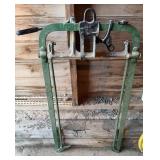Vintage Cast Iron Hay Fork Grapple