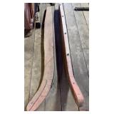 Wooden Sleigh Runners