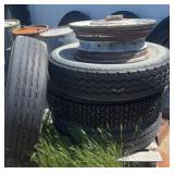 Truck Tires with Rims