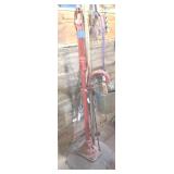 Red Cast Iron Hand Water Pump