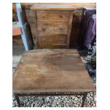 Wooden Dresser & Table