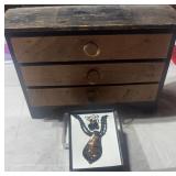 Jewelry Chest & Jewelry