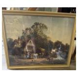 Framed Rural Scene Print,