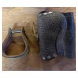 Western Spur Straps and Holster