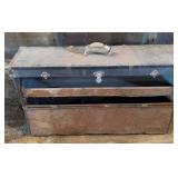 Wood and Metal Tool Chest